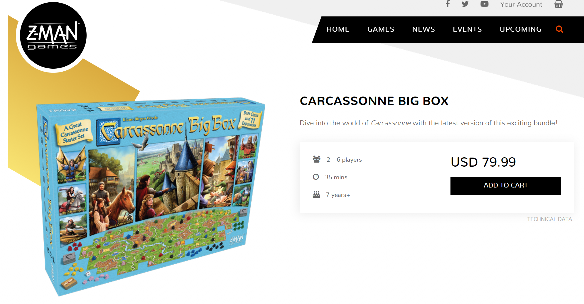 カルカソンヌ お得な拡張版詰め合わせ 海外から直接購入 Board Game To Life